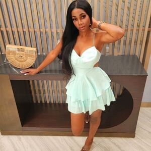 Backless strappy romper